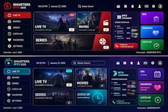 professionally rebrand iptv smarters pro, white label apk, logo, dns and apis