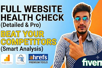 do advanced SEO audit with deep website analysis