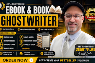 be fiction book ghostwriter, romance ghostwriter, ghot book writer, ebook writer