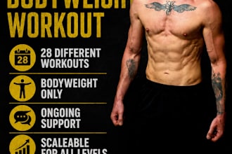 get you in shape for summer with my daily bodyweight workout