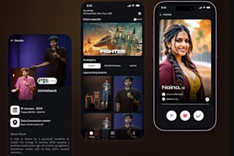 create a film booking website with livestream