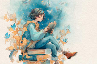 create stunning watercolor paintings and characters