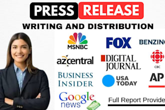 distribute press release for brand awareness, SEO and media coverage