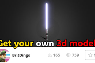 create 3d models for games
