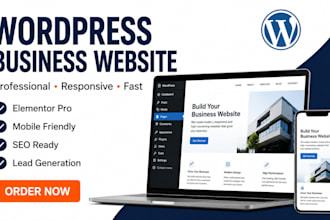 do responsive web wordpress design elementor pro blog  wordpress website