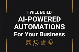 build ai powered automations to save you time and grow your business
