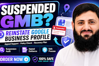 fix gmb suspension and reinstate suspended gmb