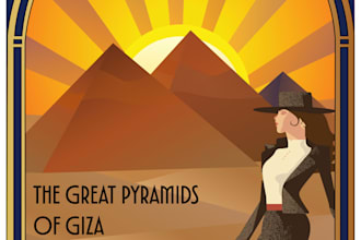 stunning event poster for print or social media
