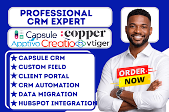 setup apptivo creatio vtiger crm automate sales pipeline capsule copper