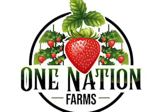 design excellent farm logo