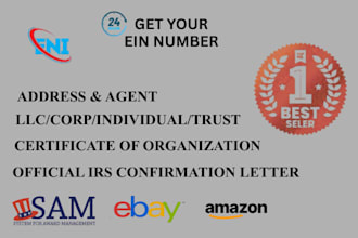 secure your irs ein,tax id,confirmation letter and send it to you within 24hour
