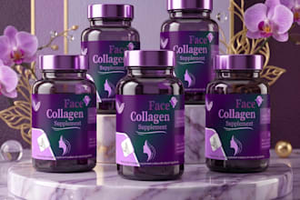 create food product label and packaging designs