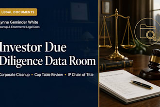 prepare your startup due diligence package for investor review
