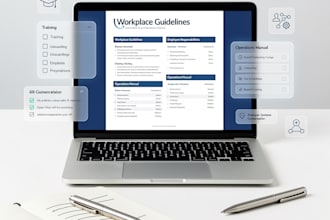 prepare customized employee manuals