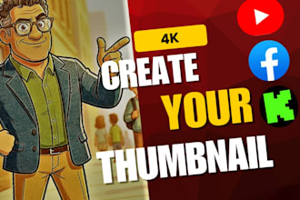 create and design your chanel thumbnail like youtube