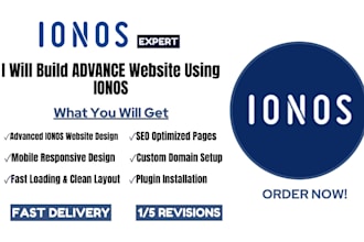 ionos website design ionos redesign ionos expert ionos website builder ionos SEO