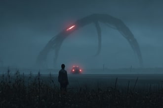 design a sci fi fantasy book cover design that sells