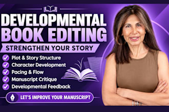 do developmental editing for romance book with editorial feedback