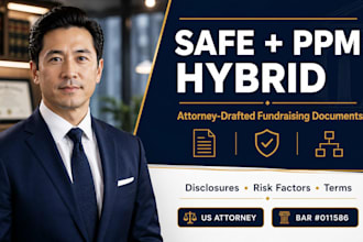 draft your startup safe investment agreement and ppm documents