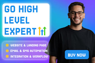 gohighlevel landing page, ghl website design, go high level sales funnel