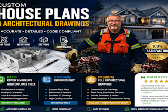 design custom house plans floor plans and residential architectural drawings