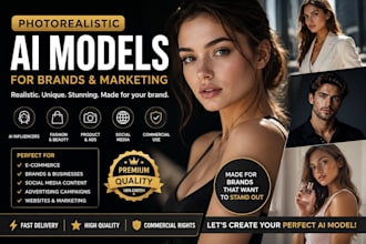 create photorealistic ai models for brands and marketing