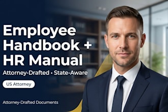 draft a legally compliant employee handbook and HR manual