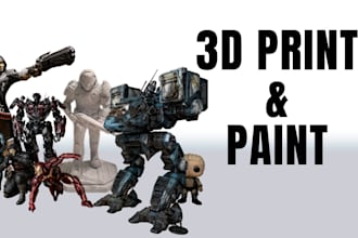 3d print and paint your model