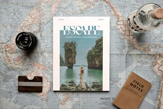 design professional magazine, catalogue and editorial layout