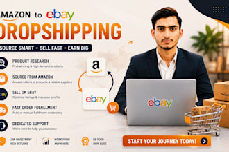 do amazon to ebay dropshipping and ebay product research
