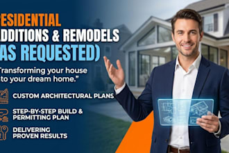 design permit drawings for house additions and remodels