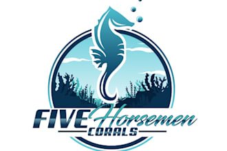 design gorgeous corals logo