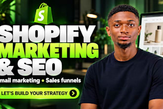 do shopify marketing, ecommerce SEO and sales funnel optimization
