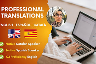 translate your catalan, spanish or english texts