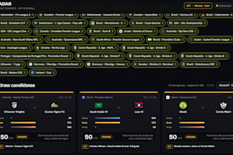 build a custom sports analytics dashboard and prediction system