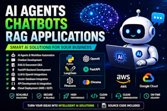 build ai agents chatbots and rag applications using python