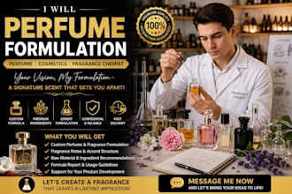 perfume formulation perfume cosmetics fragrance chemist