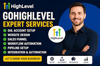 setup gohighlevel crm go highlevel website workflow automation ghl sales funnel