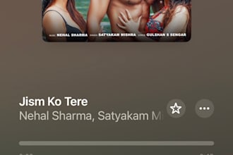 write hindi sad and romantic commercial and lyrical songs