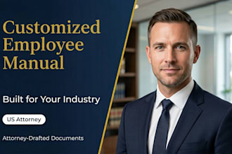 prepare a customized employee manual for your specific industry
