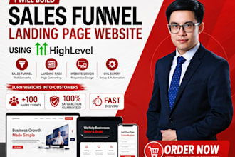 gohighlevel landing page ghl sales funnel ghl website