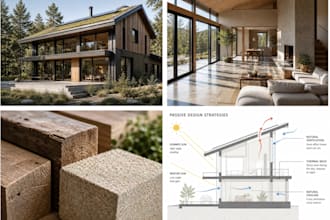 create sustainable home architecture with eco friendly 3d design and rendering