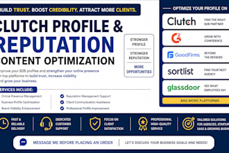 do clutch profile reputation and content optimization