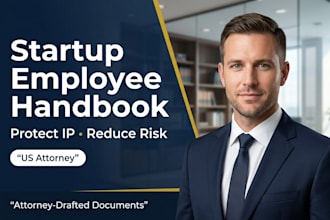 draft a legal startup employee handbook to protect your business