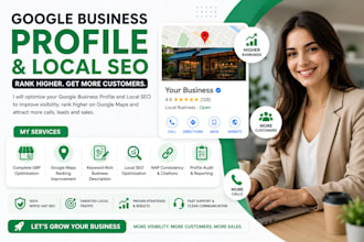 optimize google my business profile and improve local seo maps ranking