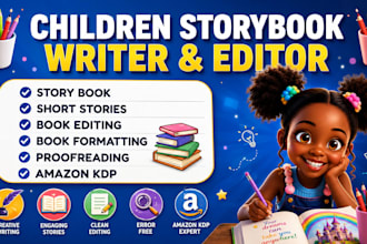 ghostwrite children story book, kids book, bedtime stories and picture book