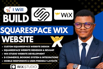 build squarespace website design wix squarespace redesign wix studio landing pag