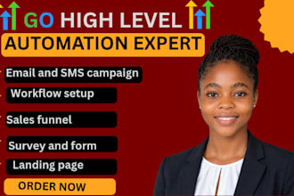 build a high converting sales funnel  landing page  and automation system