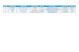 do expert web research and lead generation