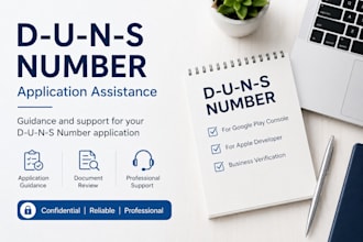 help to get you the d u n number for apple, google from dun